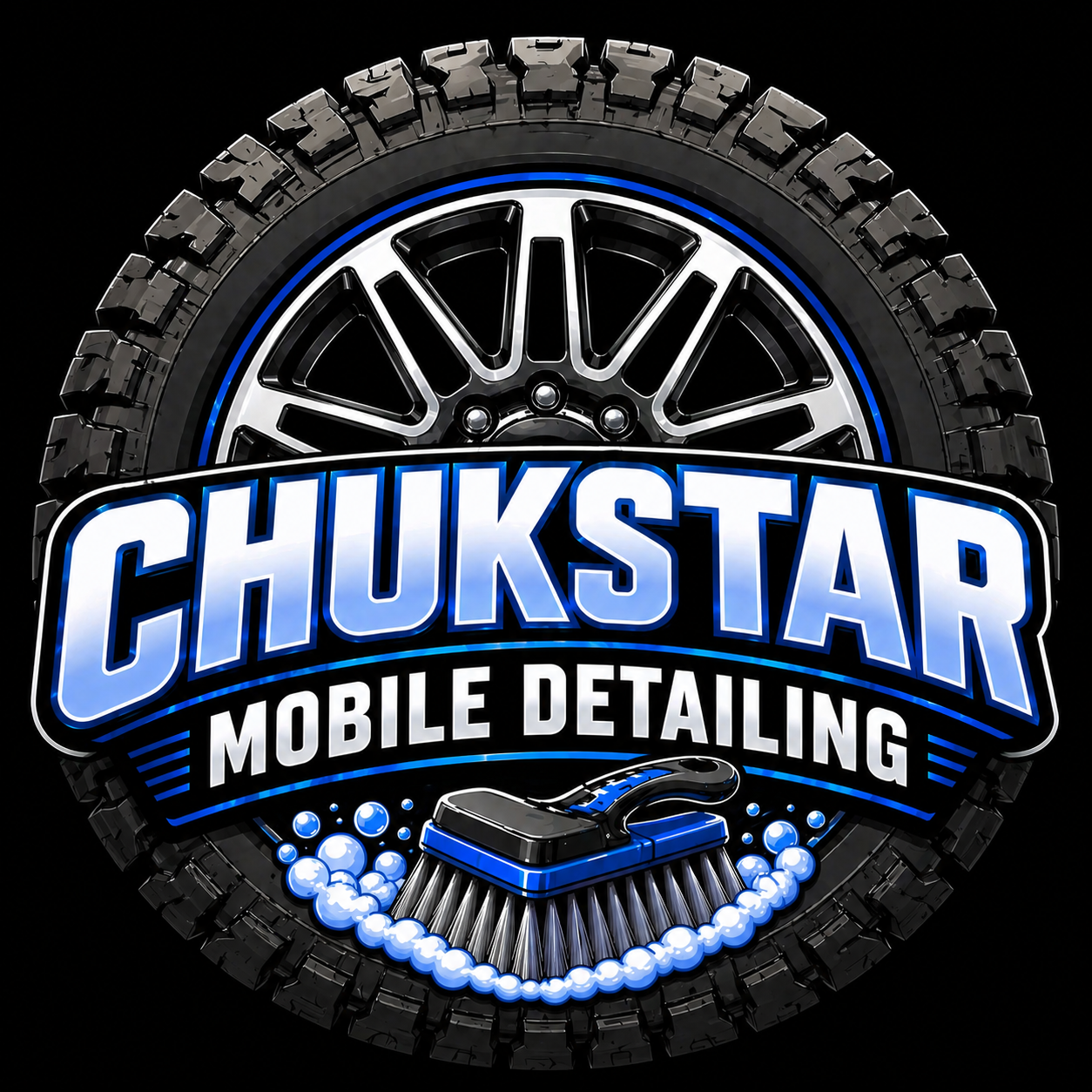 Chukstar Mobile Detailing Logo